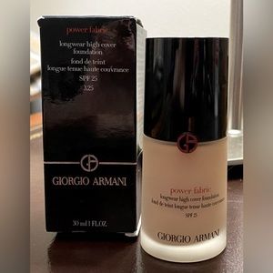 Giorgio Armani Power Fabric #3.25 New in box